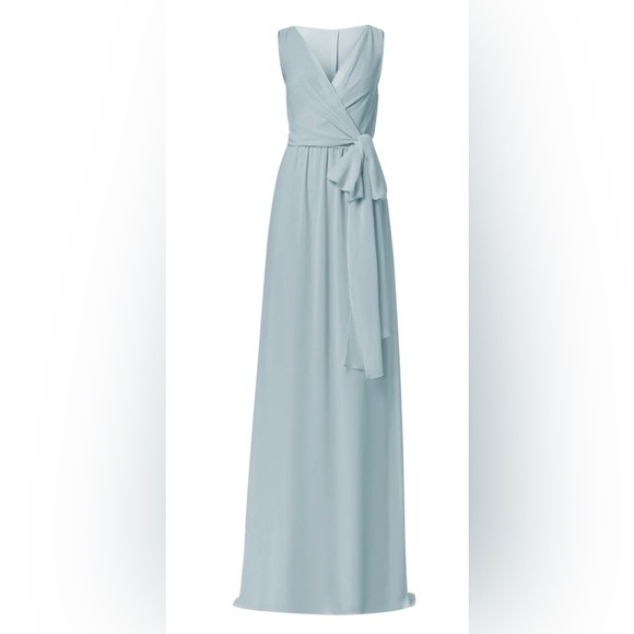 nouvelle AMSALE Dresses & Skirts - Ice Blue Bridesmaid formal dress size: XL Amsale Nouvelle style #N382